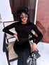 Bodijs "WILD CHIC" HS10008 - MELNS